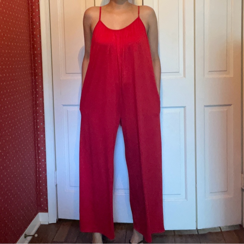 Red Women's Jumpsuit